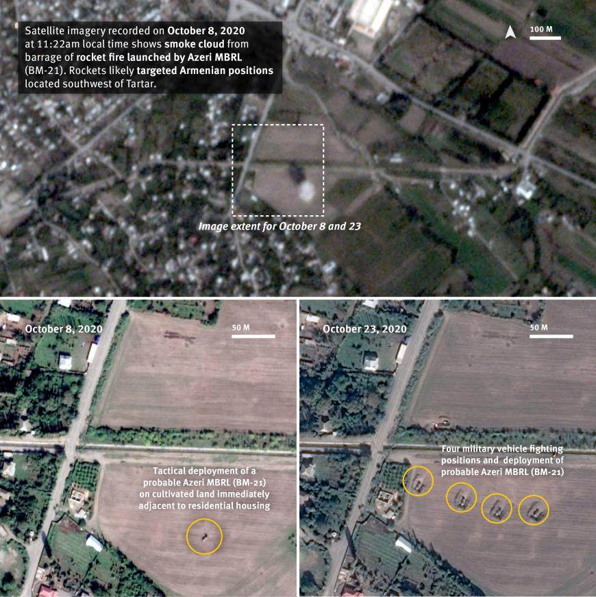 2020  @HRW : only  #Azerbaidjan targeted deliberately civilian FAR from the frontline  #Armenia only targeted  #Military targets hidden near  #civilian settlements(to be clear bombing civilians is always a war crime, but don't say it's far from frontline) https://www.hrw.org/news/2020/12/11/armenia-unlawful-rocket-missile-strikes-azerbaijan
