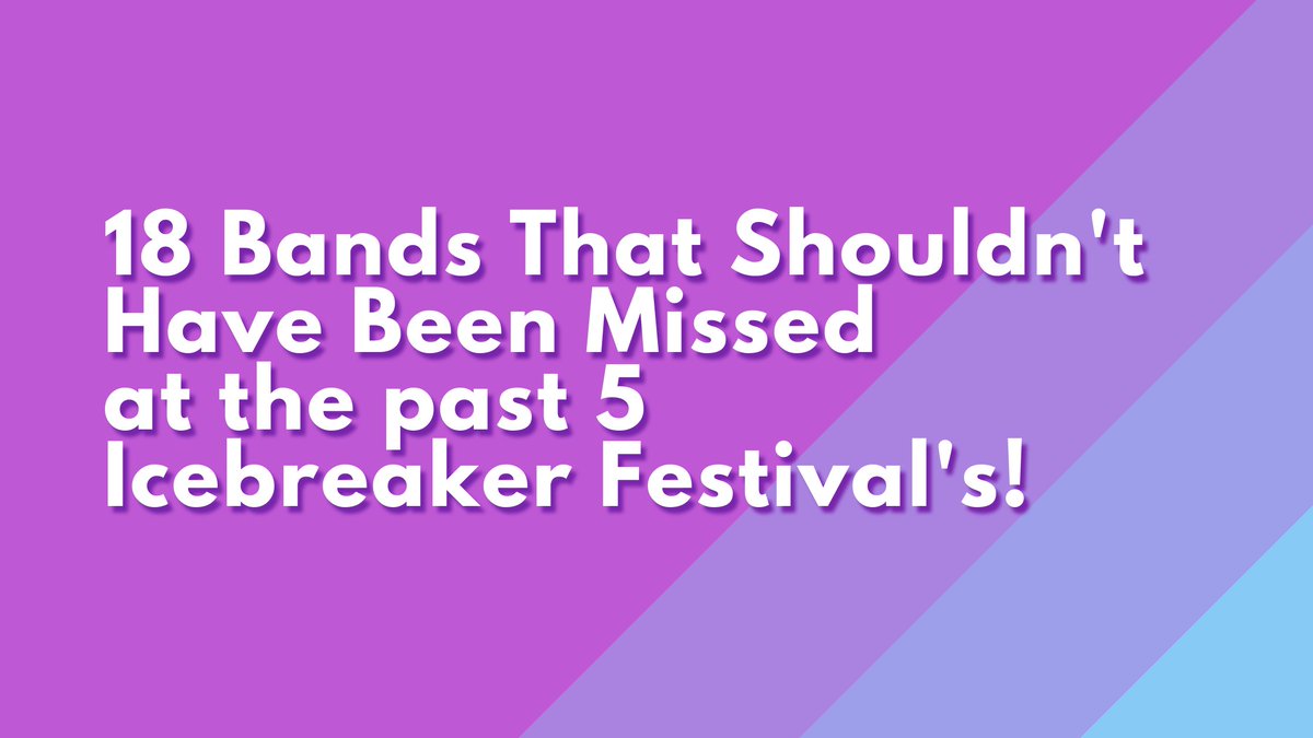 18 Bands That Shouldn't Have Been Missed at <a href="/IceBreakerUK/">Icebreaker Festival</a> Festival over the past 5 years! - Part 1

Featuring: <a href="/HallanBand/">Hallan</a> <a href="/FugitOrchestra/">Fugitive Orchestra</a> <a href="/fakeempireUK/">Fake Empire</a> <a href="/MeganLinford/">Megan Linford</a> <a href="/weareaskies/">weareaskies</a> <a href="/Me_AndTheMoon/">MeAndTheMoonOfficial</a> <a href="/ArcadeHearts/">Arcade Hearts</a> <a href="/Sadpalaceband/">Sad Palace</a> and <a href="/BelEspritUK/">Bel Esprit</a> !

Read more: mixitallup.com/2021/01/26/ice…