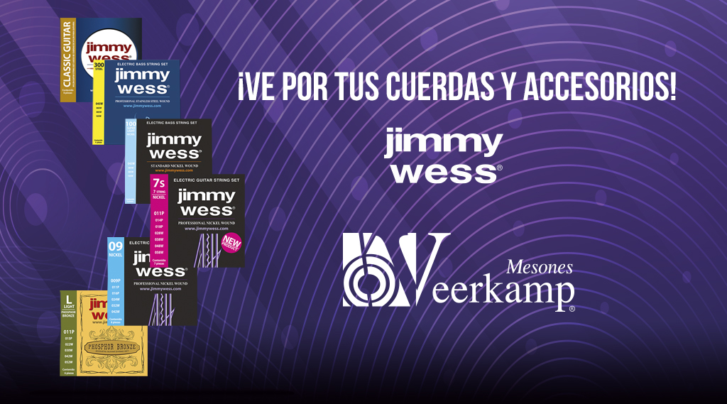 ¡Hey, #SobrinosJimmyWess!
¿Están buscando un nuevo set? Recuerden que todo lo que necesitan para hacer buena música está con nuestros amigos de <a href="/veerkamp/">Grupo Veerkamp Música</a>!
🤘😎🔥

#JimmyWess #Rock #Música #Metal #Cuerdas #Distribuidores #Accesorios #Instrumentos