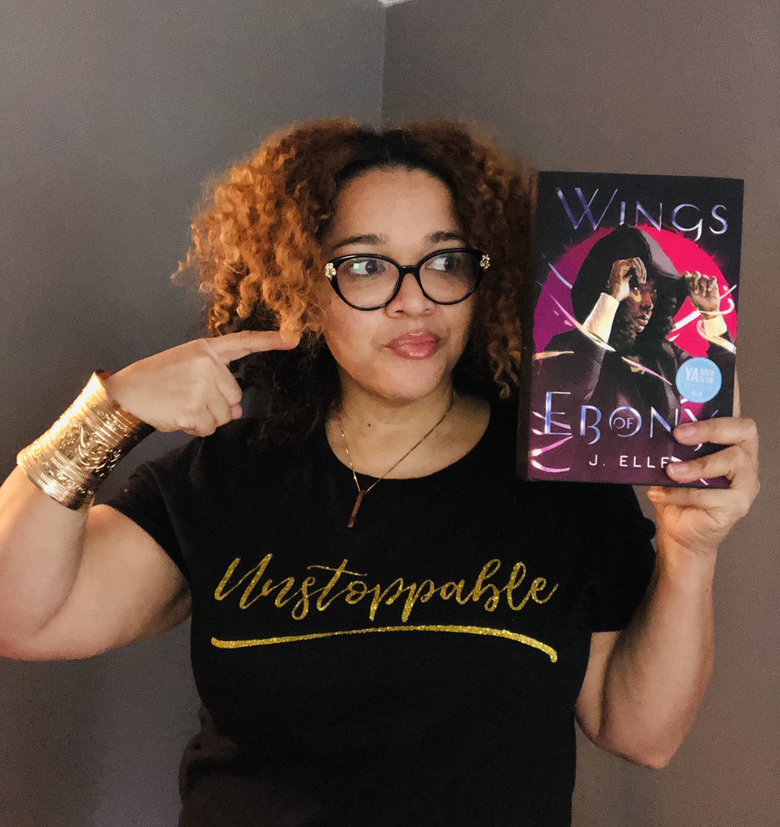 This book spoke to 15yr old a Steph living in Brick City. A story where a Black girl from the hood has magical powers. -WHAT!!

And loves her hood so much she wants to save it! —HELL Yea! 

That is #WingsofEbony in book stores NOW by @AuthorJ_Elle