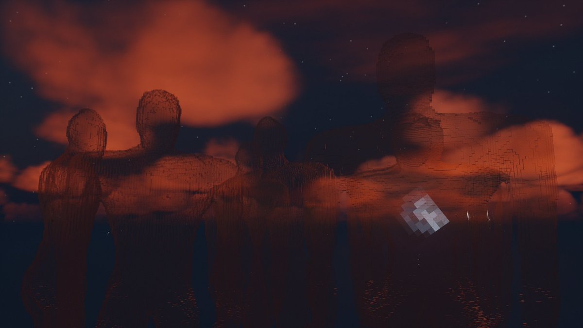 Yamichetan's tweet photo. Part of a project I'm workin on when bored
it has a deeper meaning...maybe...maybe not
#minecraft #voxelart #minecraft建築コミュ https://t.co/ht5ujw73uW