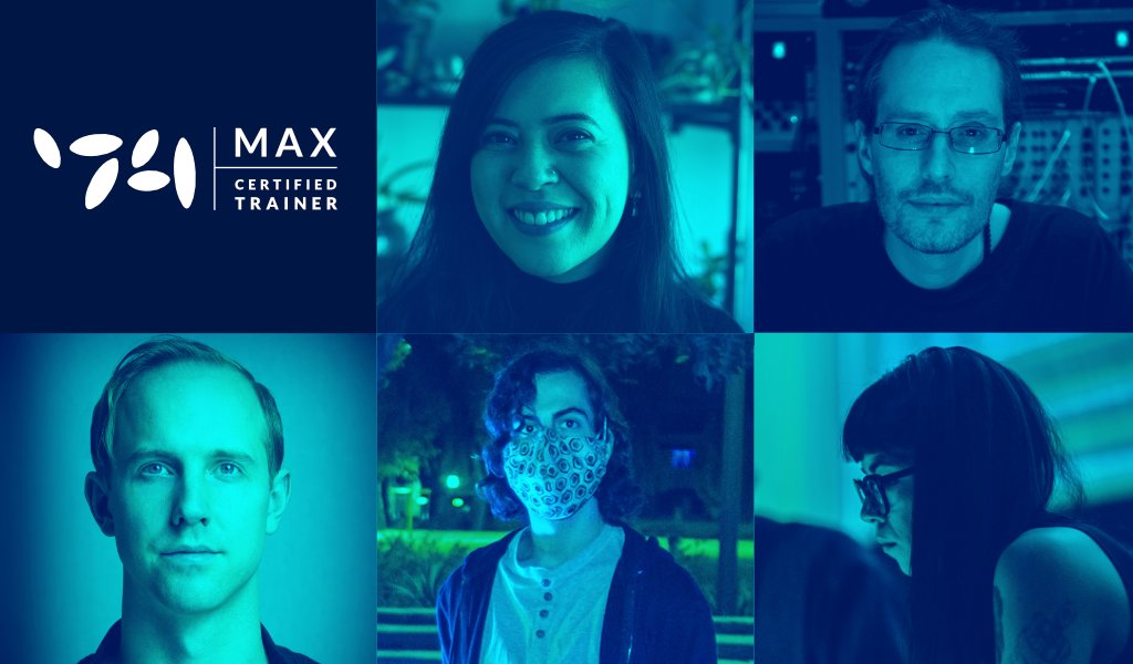 We’re excited to announce our first 5 Max Certified Trainers today, and the launch of our new Max Certified Training Program.
cycling74.com/certified-trai…