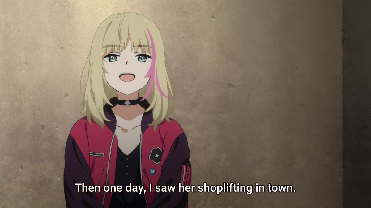 It's revealed that Rika is actually a caring person but she just didn't know how to properly convey to Chiemi that shoplifting for her is terrible. Her solution was to call Chiemi fat which caused her to develop an eating disorder and die. Rika must be feeling so many regrets...