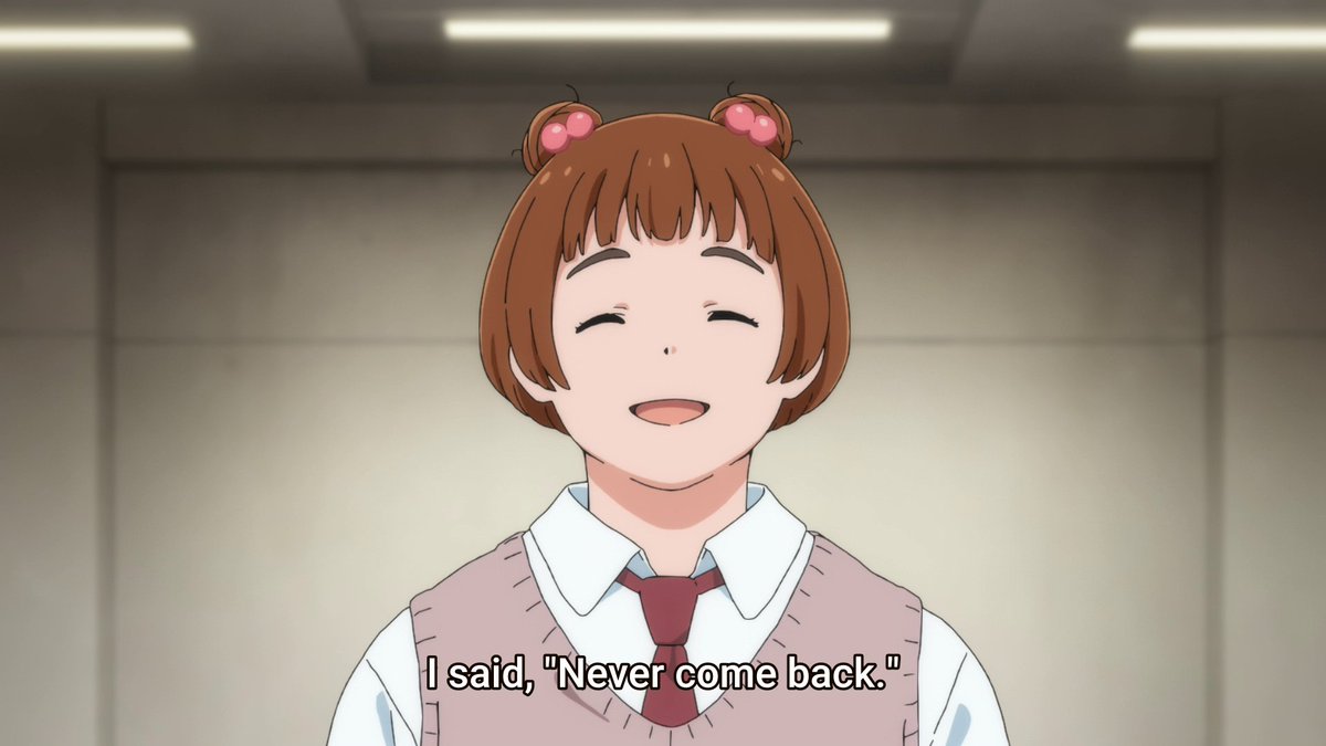 It's revealed that Rika is actually a caring person but she just didn't know how to properly convey to Chiemi that shoplifting for her is terrible. Her solution was to call Chiemi fat which caused her to develop an eating disorder and die. Rika must be feeling so many regrets...