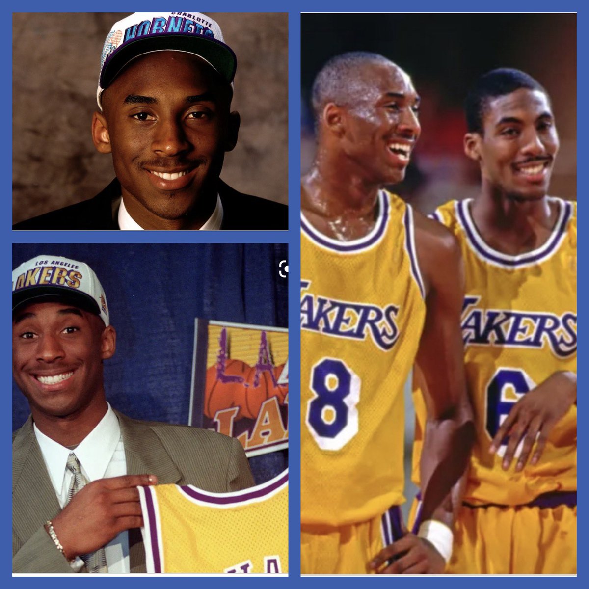 RealChadRicardo's tweet photo. #MambaMemories:12 traded for a KID
*Draft night we sent LAKER GREAT DIVAC to Cha for 13th pick, Bryant
Personal Analysis:LOVED Vlade & was sad to see him Go—but we were getting SHAQ
As for the kid, I thought, “sucks to be ‘Kobe’, he’ll be sitting behind Eddie Jones for YEARS https://t.co/Jxv1COwUWr
