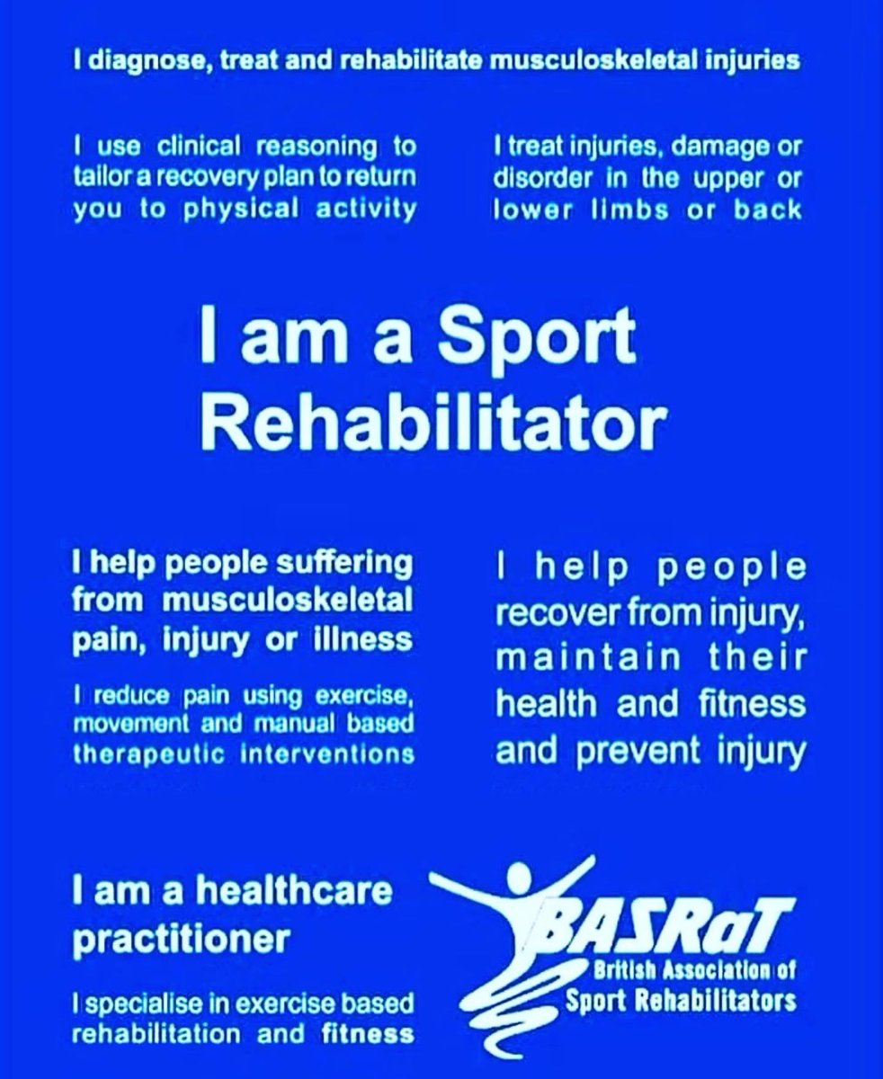 Extremely pleased to have graduated with a Distinction in MSc Sports Rehabilitation and am now registered as a Graduate Sport Rehabilitator!  #sportrehabiliator #sportrehabilitation #gsr #stmarys #BASRaT