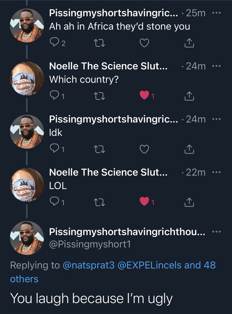 EXPELincels's tweet image. #incellogic