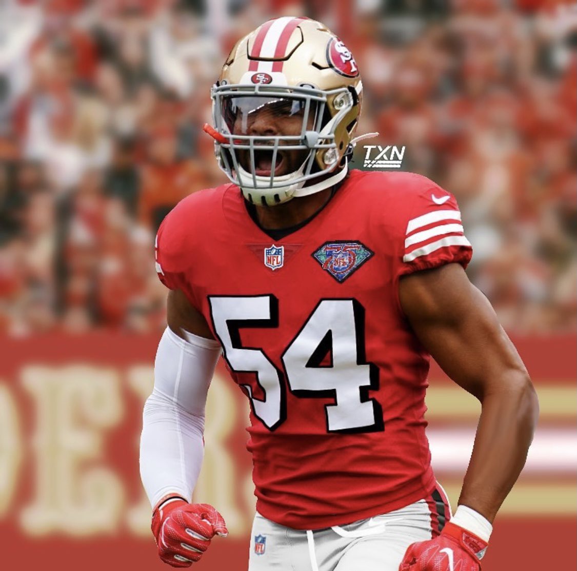 RivalryFb's tweet photo. Ladies and gentlemen, we found it.

The red throwbacks 🤌🤌 | #49ers https://t.co/YUKdLQaZ0L