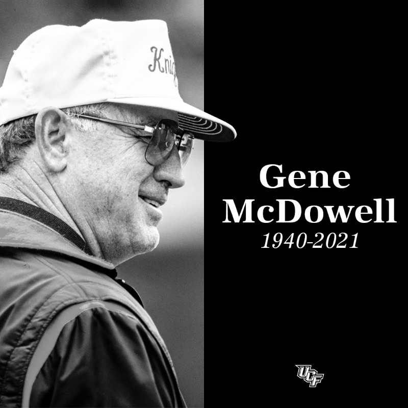 UCF_Football's tweet photo. We wouldn't be where we are today without his vision and passion for UCF.

Rest in Peace, Coach 🙏
