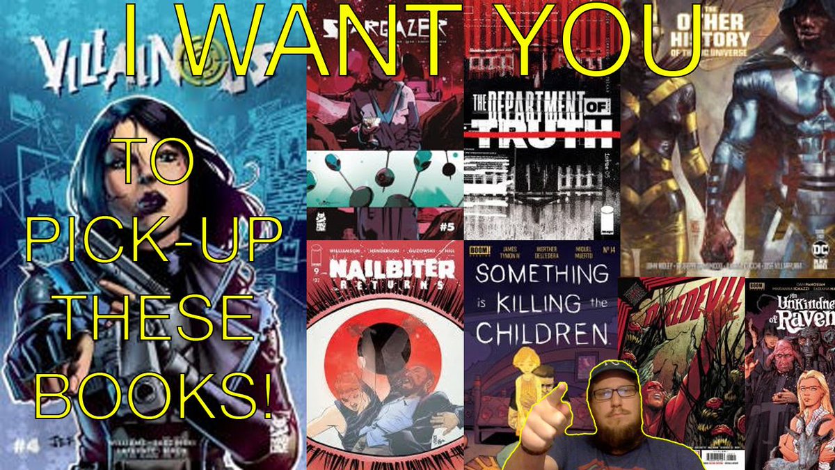 CBPoser's tweet photo. What are you looking forward to this week?  Come join me today at 4:15/3:15c as I walk through the #weeklypull Help me snag any books I might not want to miss  out on, and I'll do the same! https://t.co/GG04l7Qndn https://t.co/MN5J3TlbLJ