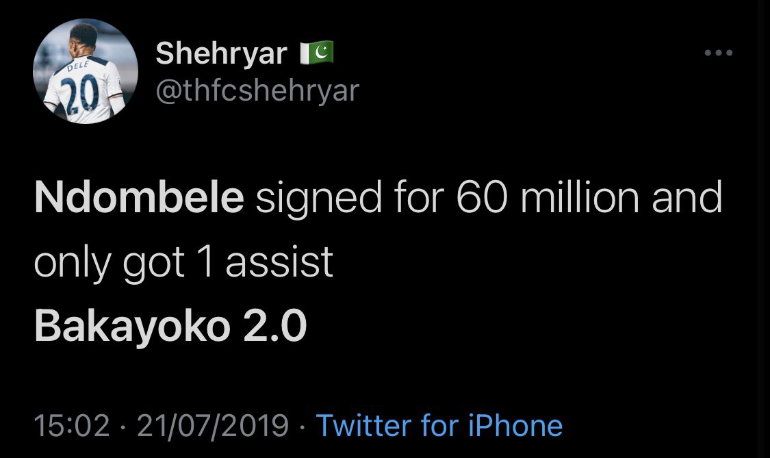 Opposition fans calling him Bakayoko 2.0 is one thing but our owners fans?Shame on you  @thfchan_ &  @thfcshehryar