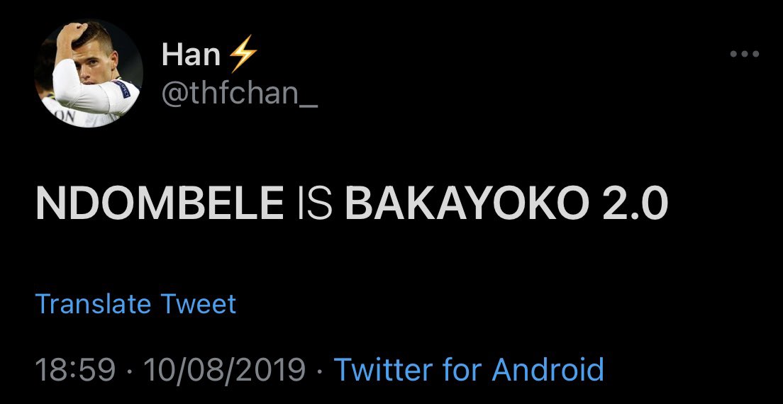 Opposition fans calling him Bakayoko 2.0 is one thing but our owners fans?Shame on you  @thfchan_ &  @thfcshehryar