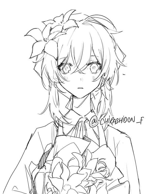現パロ Zhonglumi / 鍾蛍 rkgk
Flower shop attendant Lumine &amp; businessman Zhongli
#原神 