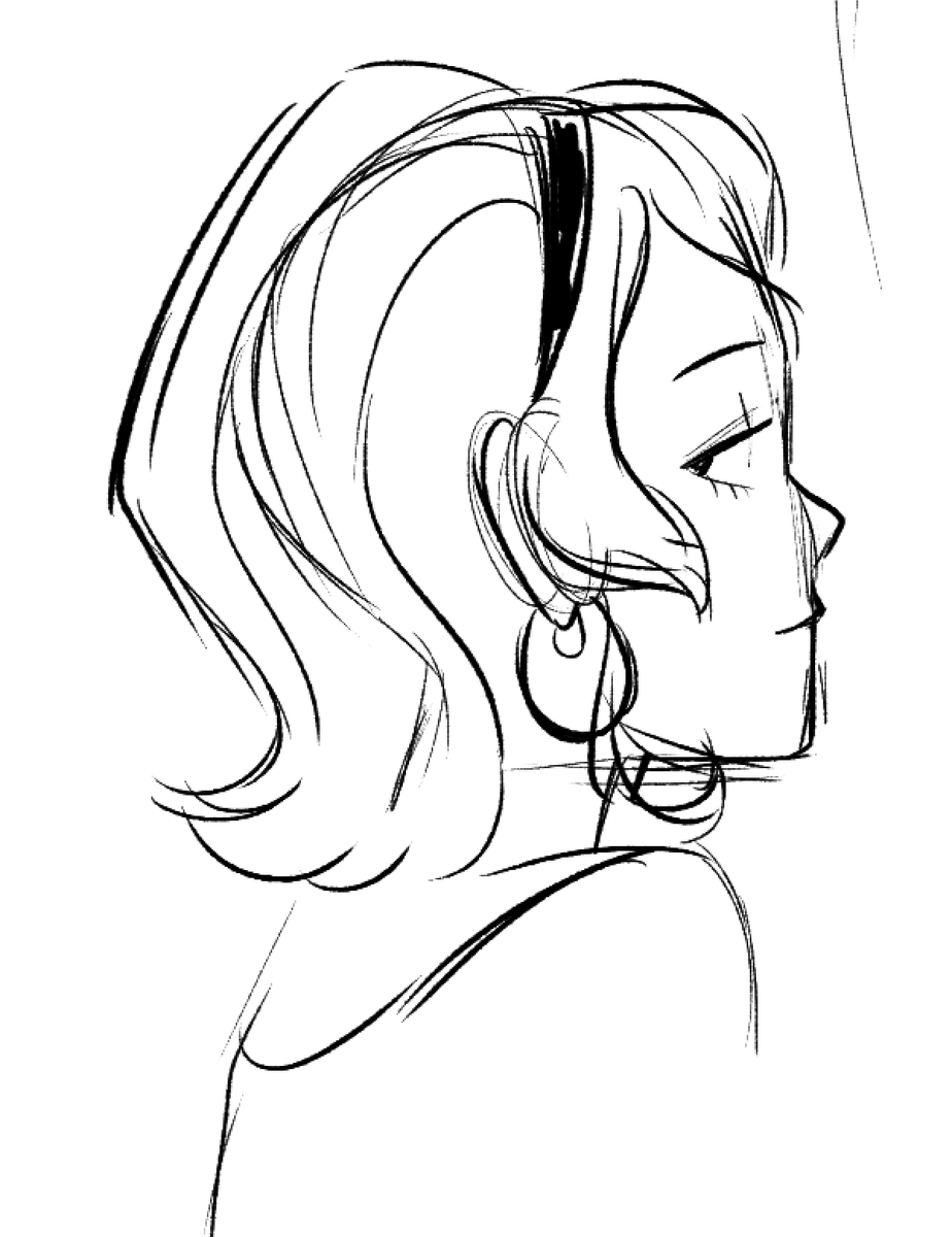 More Dahlia and Marshall doodles while I should be inking my comic 