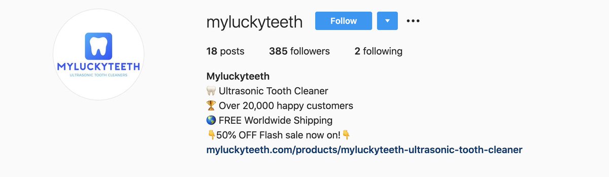 It's also hard to see what the person who bought the business is actually getting for it. The business sells a low quality product, customers don't seem to be happy, it's on a website that can easily be built by anyone on Shopify, has 17 likes on FB & 385 followers on Instagram