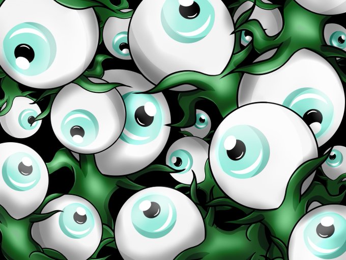 目玉のtwitterイラスト検索結果