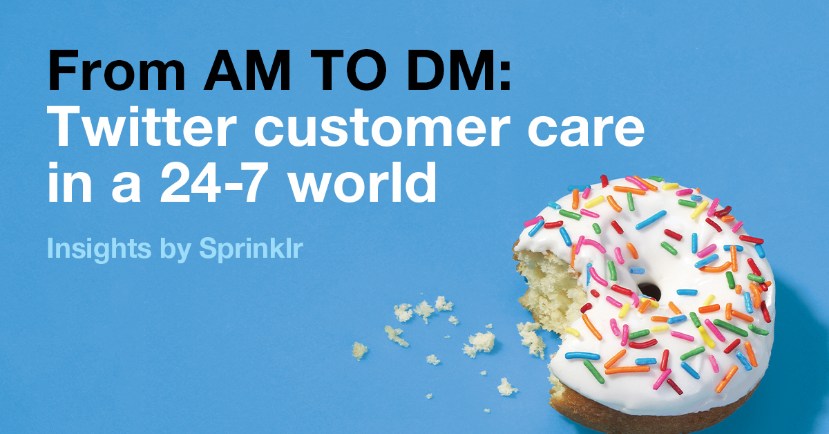 Want to know how brands in every industry deliver amazing customer care on Twitter? Check out the new Customer Care Report produced by @officialpartner &amp; <a href="/Sprinklr/">Sprinklr</a> 🎉 We looked at half a billion tweets to identify best practices. Download now: ms.spr.ly/6012ptG7g