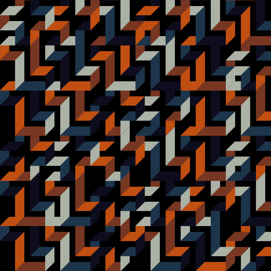 CoderSpaghetti's tweet photo. Prompt 26. 2D Perspective. Genuary21.
#genuary #genuary2021 #genaury #genaury2021
#generative #computational #creativecoding #geometry #experimental #generativeart #generativeartcode #perspective #Processing #animation #abstractart #motiondesign https://t.co/oz6x5Y9rno