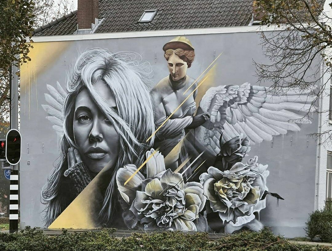MolinaStreetArt's tweet photo. 'Aphrodite' by South African Mister Copy &amp; BeNeR1 in Rotterdam, The Netherlands (2020) 

#mistercopy #bener1 #urbanart #rotterdam #rotterdamstreetart #streetart #lamolinastreetart 

📷 via Insta artist | https://t.co/3ZpaYqJPgz https://t.co/p0TH5b1Ila