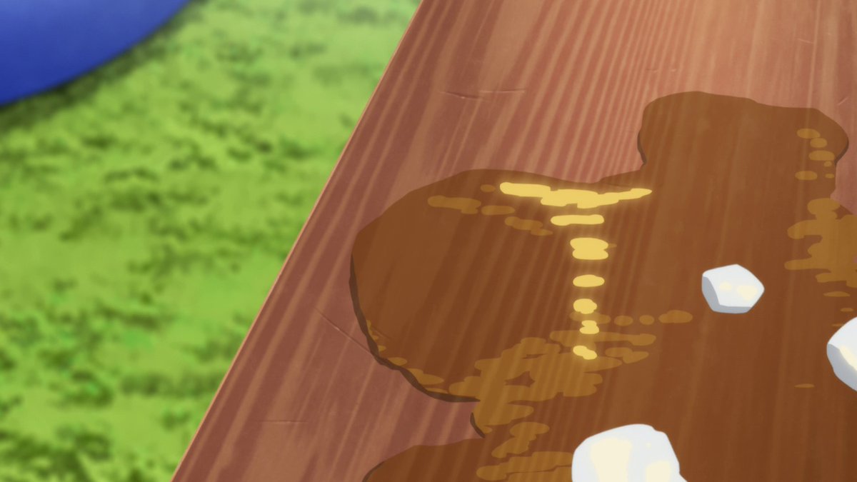 Ai yelling at Rika because she had the gall to imply that Ai simply became friends with Koito because Koito was pretty while having Ai's frustration being paralleled to a beverage toppling over gives me so much energy.