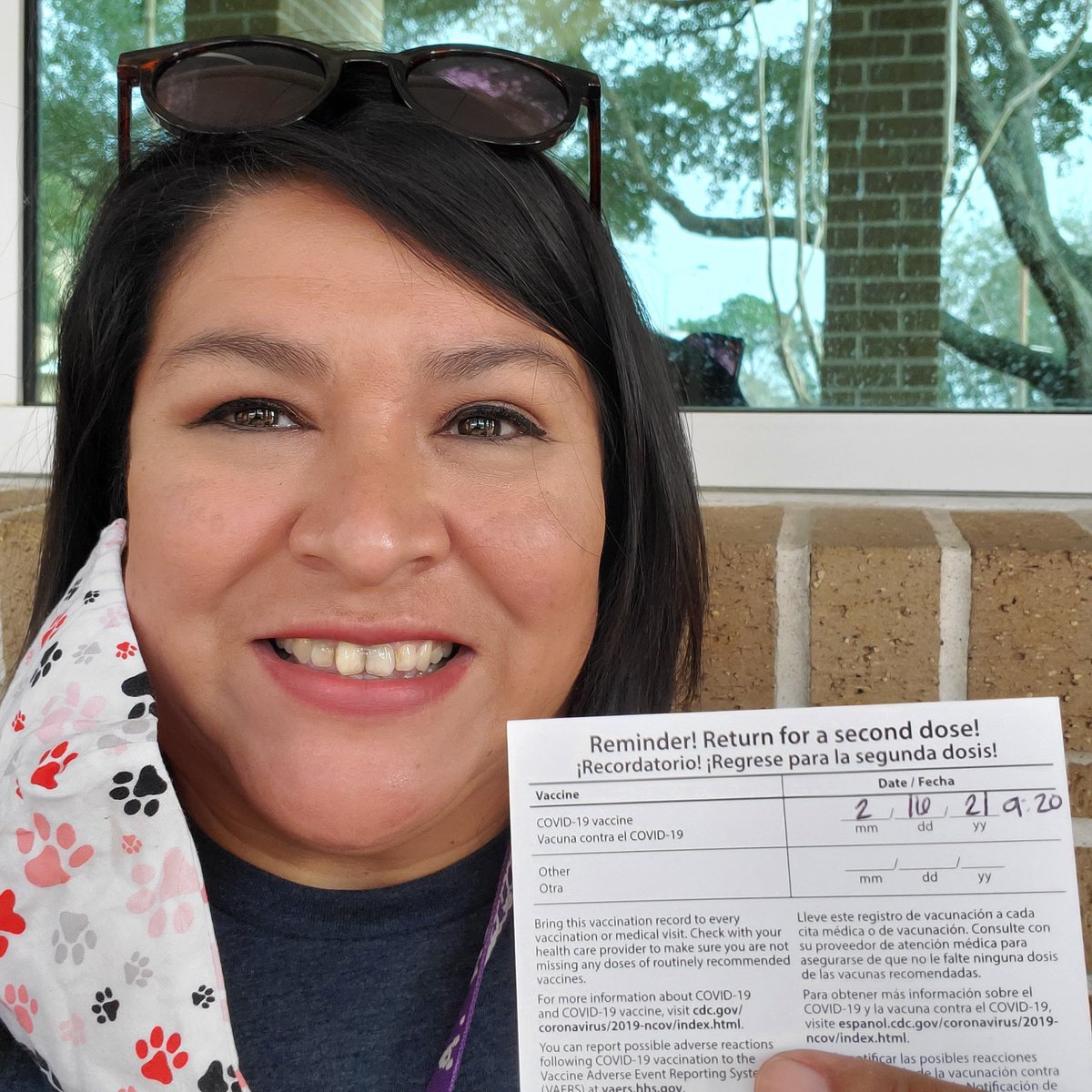 RubioClass's tweet image. Thank you @utmbhealth and @AngletonISD! I don&apos;t think I&apos;ve been this relieved in months!