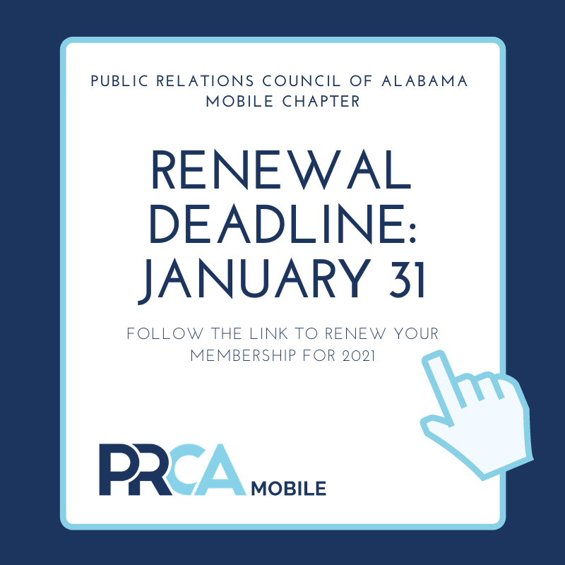 PRCAMobile's tweet photo. The deadline is near to renew your PRCA Mobile membership. Renew by January 31 and you'll have the chance to win a $100 VISA gift card.

https://t.co/3wWQ48kfnC

#RenewTodayPRCAMobile https://t.co/qX39dbc7Uj