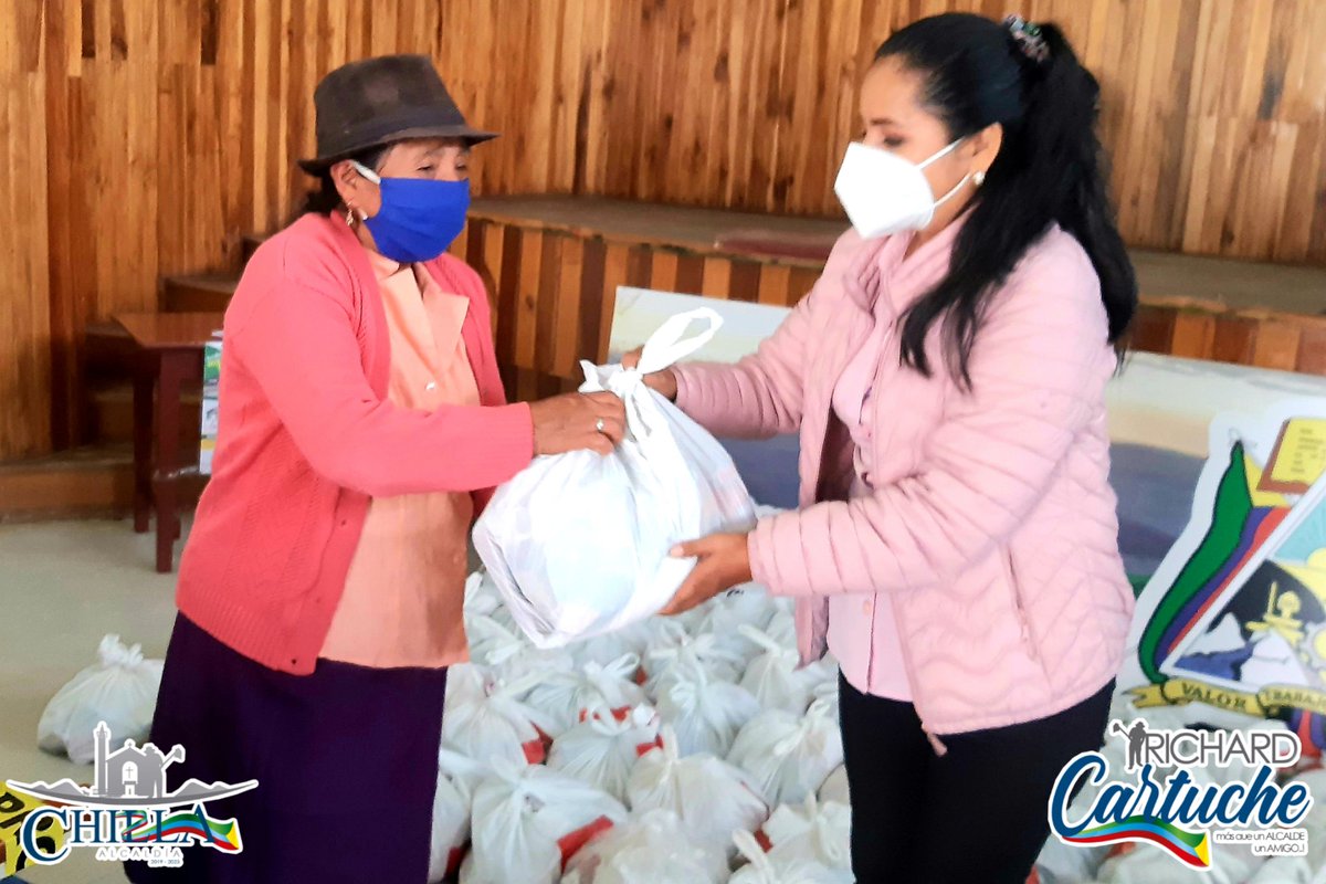 Gestión del alcalde <a href="/CartucheSamuel/">Richard Cartuche Malla</a> con la prefecta encargada <a href="/KARINATORRESTO1/">KARINA TORRES TORRES</a>, logró la adquisición de 200 kits alimenticios, que fueron entregados a adultos mayores y personas con discapacidad.

La entrega la hizo la vicealcaldesa, Carina Sañay