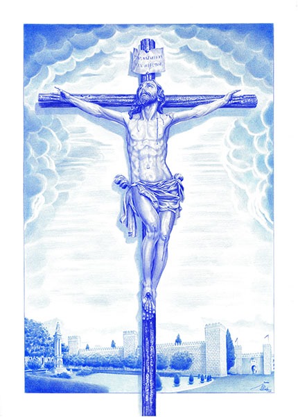 BOLETÍN

Presentada la portada de nuestro próximo boletín "Misericordias" que en su número 100 contará con esta obra realizada por nuestro hermano D. Javier Jimenez Sánchez-Dalp. La misma está realizada con lápiz polychromo en dos tonos de azul sobre papel.