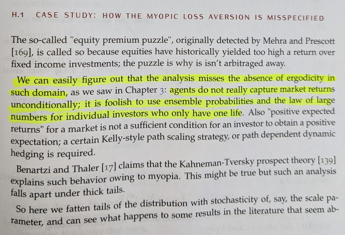 Why there is an equity risk premium