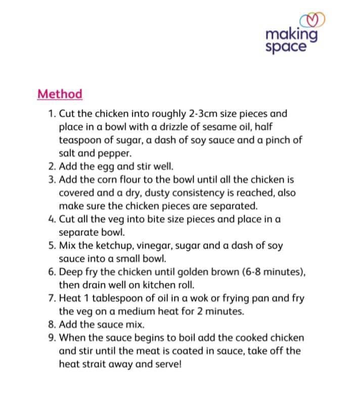 DayWarrington's tweet photo. π NEW WEEKLY RECIPE π
Todayβs recipe is an oriental delight! If youβre fancying making your favourite take away from home, why not try our cookβs recipe for sweet and sour chicken!
Happy cooking! π©πΎβπ³π¨π»βπ³
#weeklyrecipe #fakeaway #healthyfood #wearemakingspace https://t.co/TGK5oKHSOt