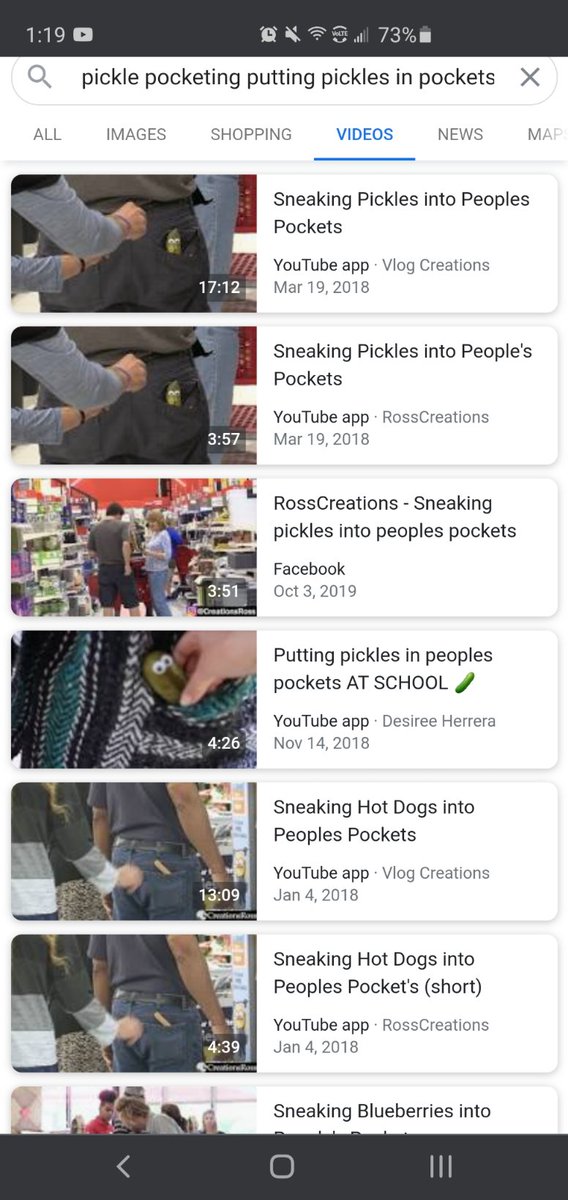Let's talk pranks (cause of that AITA)A good prank is funny for all, quick, harmless.A perfect example of a good prank is "Pickle Pocketing"Ross Creations did a video of it. You get some pickles, dry them, glue on googly eyes (optional) and sneak them into people's pockets