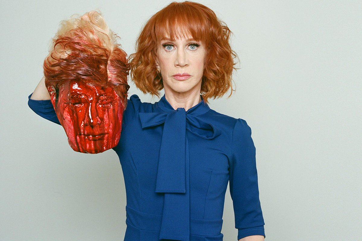 Democrat donors and activists such as Kathy Griffin have held up beheaded Trump effigies. What if someone did this of Joe Biden, today?