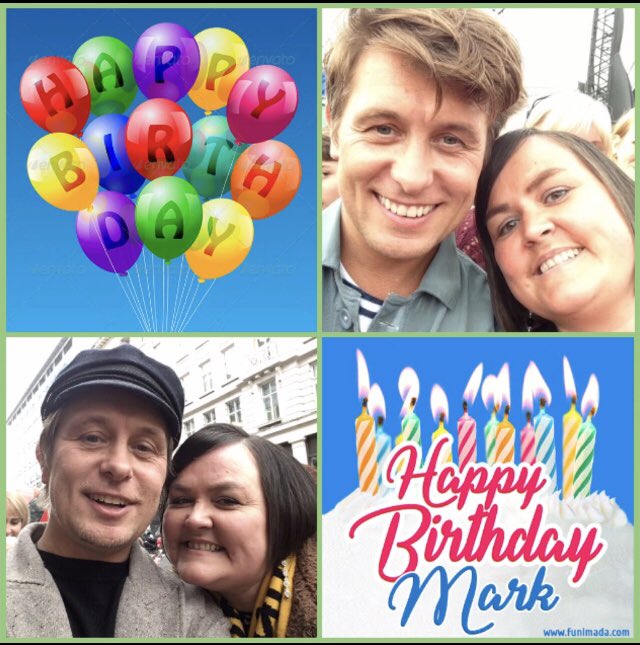 WelshLindaCook's tweet photo. HAPPY BIRTHDAY @OfficialMarkO - have the best day ever!! Thank you for always making me smile Mark!! Love you lots!! ♥️🥳🎉🎈🎂 xxxxx

#youaremyfavourite
#imissyou 
#missingthehugs https://t.co/gy5HXfu9hK