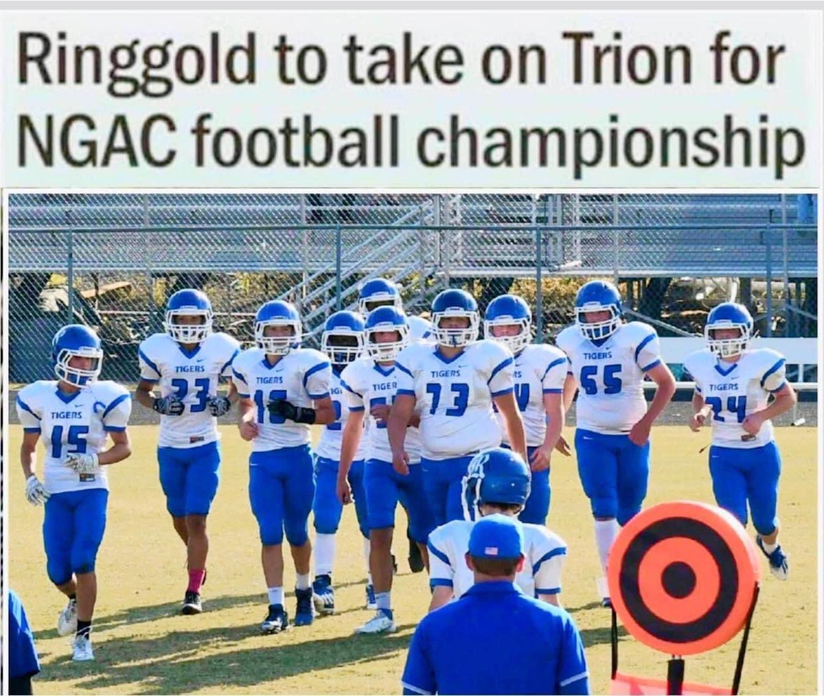 What a great feeling! #65
#ringgoldtigers