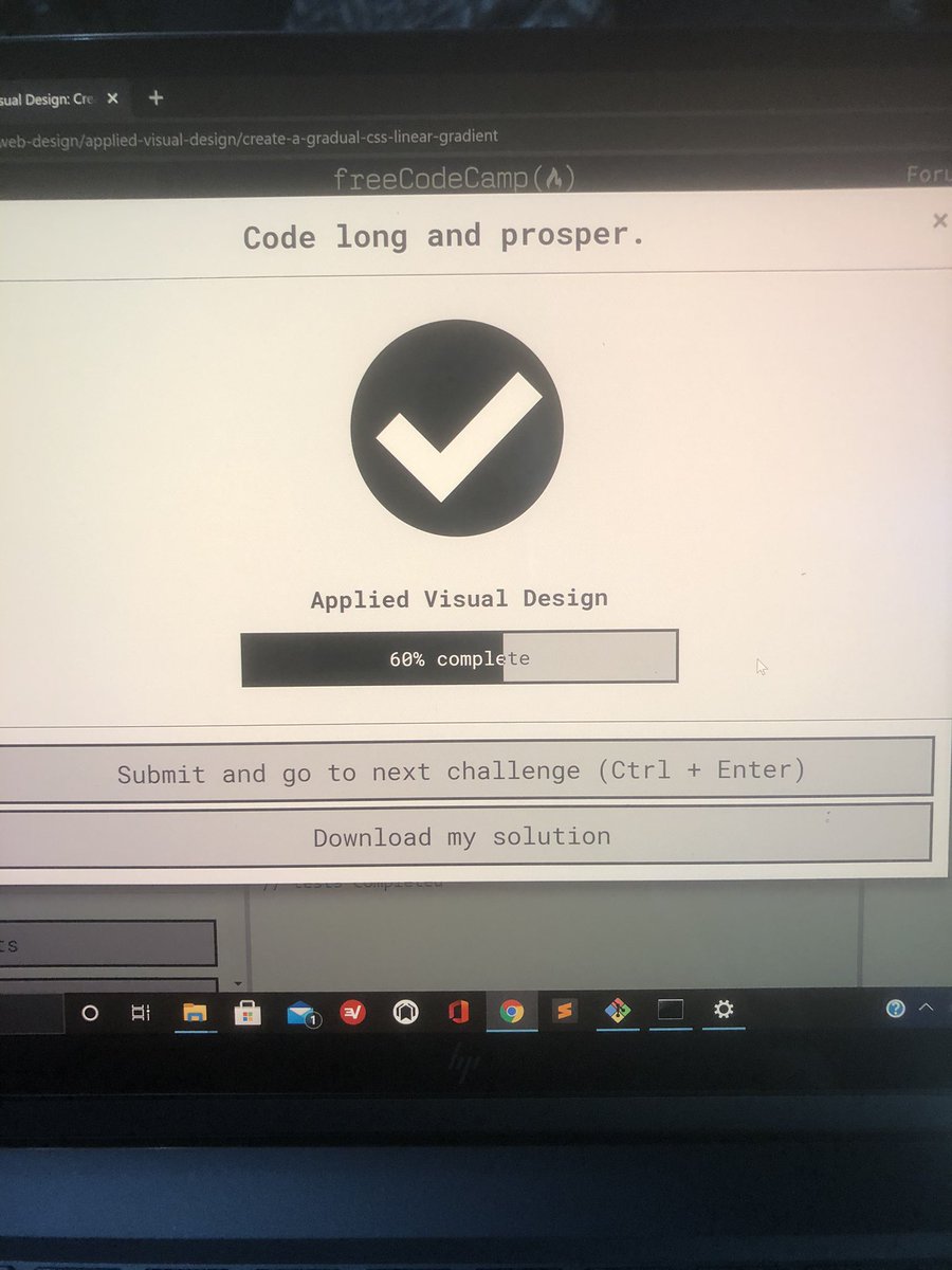 jayhuff's tweet photo. Day 4 of #100DaysOfCode 
Got my hour in at the tire store. Still working on things I somewhat remember from 17 years ago. Doesn’t mean I am fast though. #freeCodeCamp #CodeNewbie https://t.co/VFsPuP3TO7