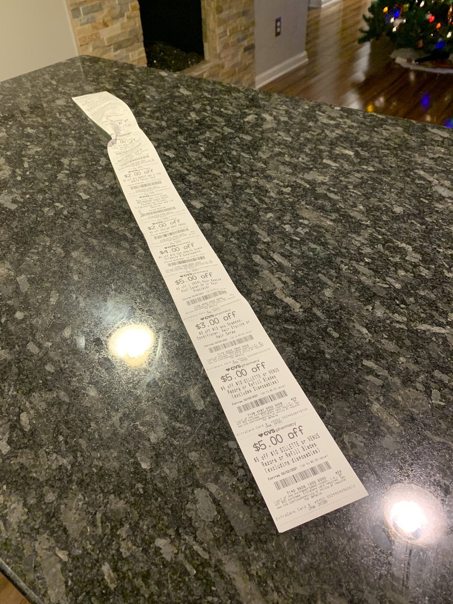 stevejbarbee's tweet photo. Pharmacy receipts are singlehandedly killing the rainforest. https://t.co/ZdWTzCbdff