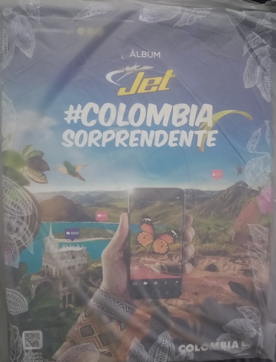 aetoroDAle's tweet photo. Álbum Jet #COLOMBIASORPRENDENTE #ALBUMJET 🇨🇴 https://t.co/KSCYQ5hilj