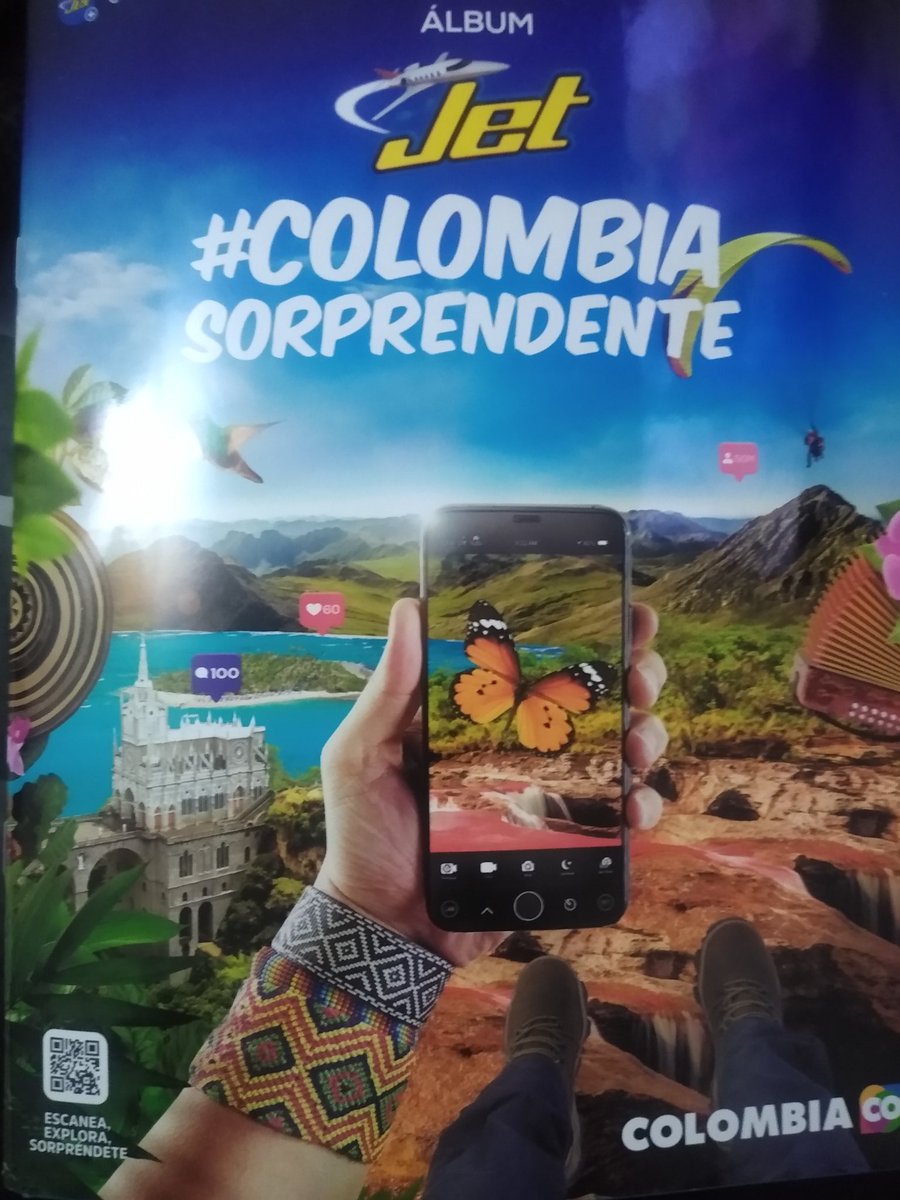 aetoroDAle's tweet photo. Álbum Jet #COLOMBIASORPRENDENTE #ALBUMJET 🇨🇴 https://t.co/KSCYQ5hilj