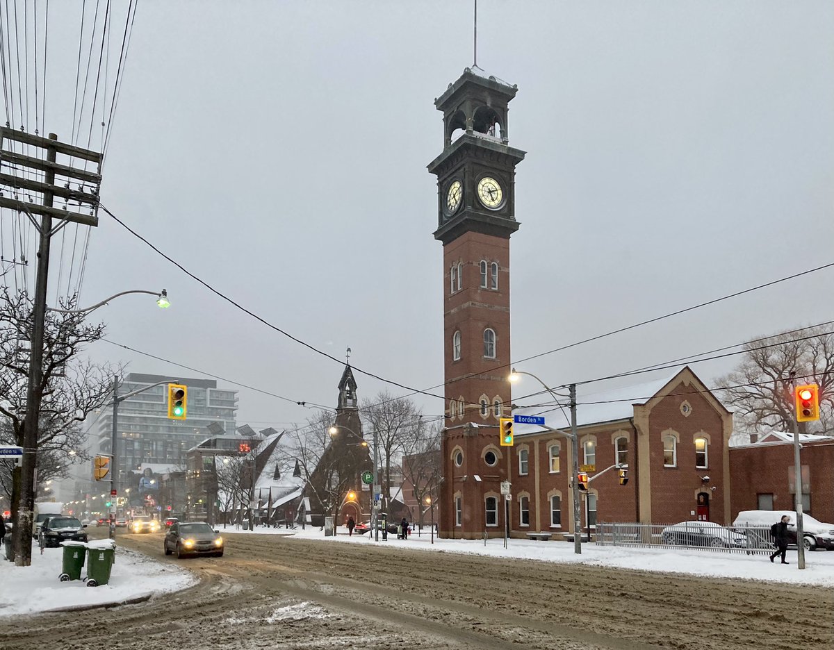 Crossing into Kensington Market.