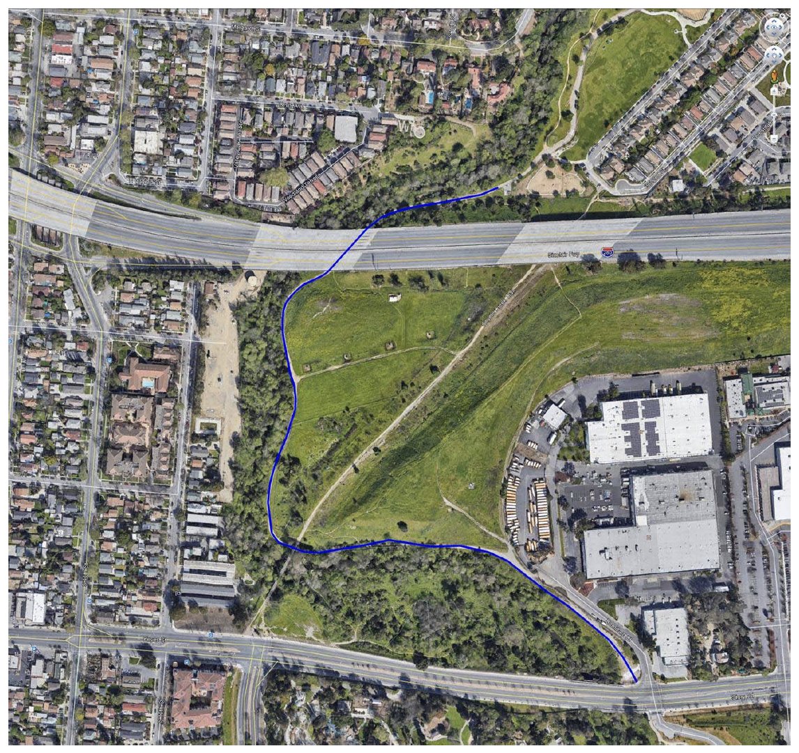 SanJoseTrails's tweet photo. Coyote Creek Trail (William-Story): City Council approves contract award for 0.75 trail extension.  Expect construction to commence in early May. https://t.co/GjHCf7dsy4