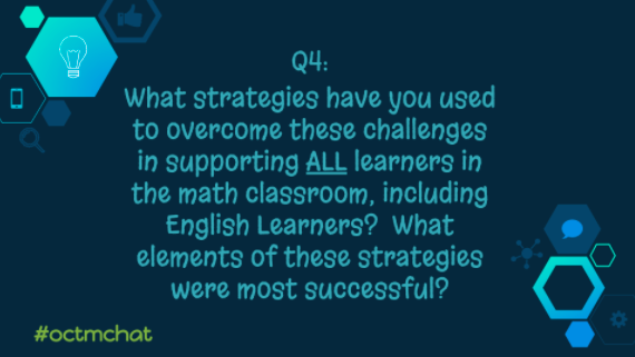 bethany_cybak's tweet photo. Here is Q4 for #octmchat.  Be sure to build your PLN and follow new people from tonight’s chat! https://t.co/N16ZKSjQyE