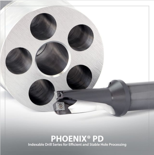 OsgRoyco's tweet photo. Antes de usar la broca indexable PHOENIX ® PD de OSG, nuestro cliente necesitaba dos grados diferentes de insertos, ahora usando el PD, pueden usar el mismo inserto  en borda y fuera de borda. https://t.co/ie4hSLfIU5