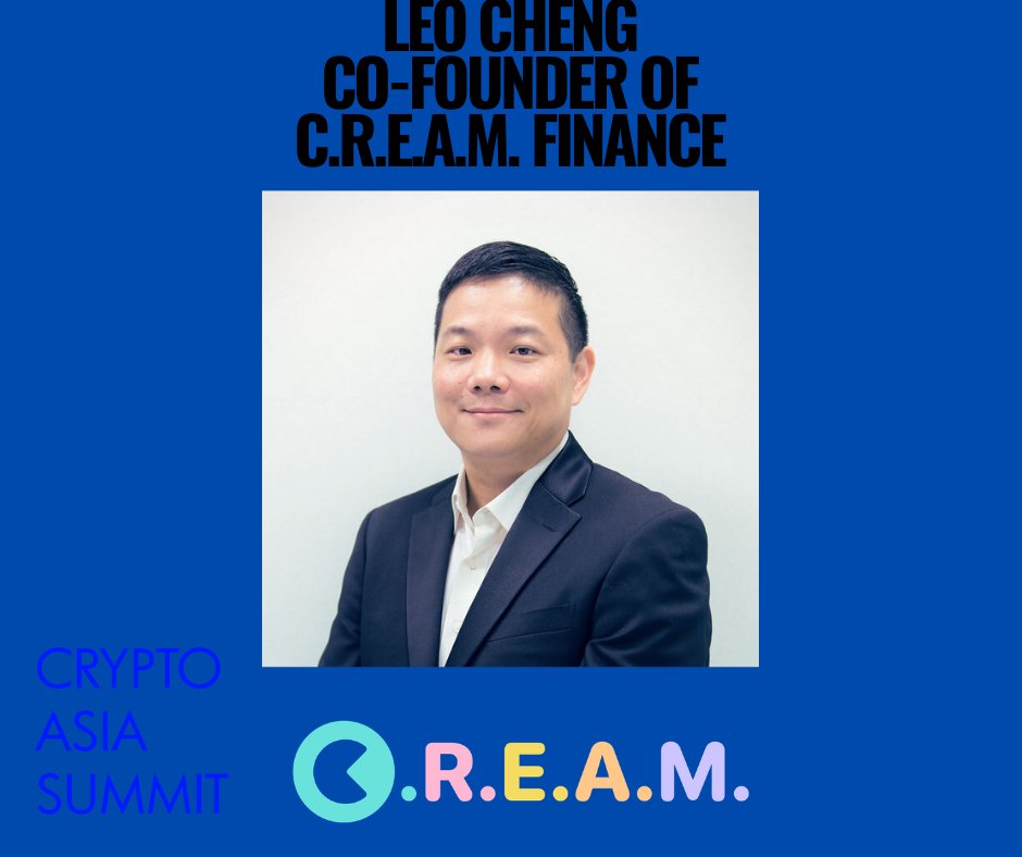 chaintalkjp's tweet photo. ✅🚀Leo Cheng - DeFi業界で注目すべきクリームというプロジェクト　@CreamdotFinance 共同創業者が #CASummit に登壇しています! #Defi #Cefi #BTC #Cream #ETH

🆕🔥https://t.co/KEVcnZoimw https://t.co/kVoTLxpUJa