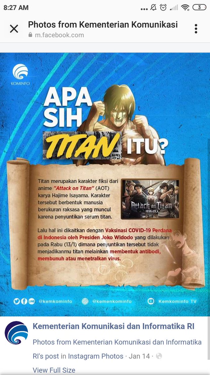 Contoh konten butut