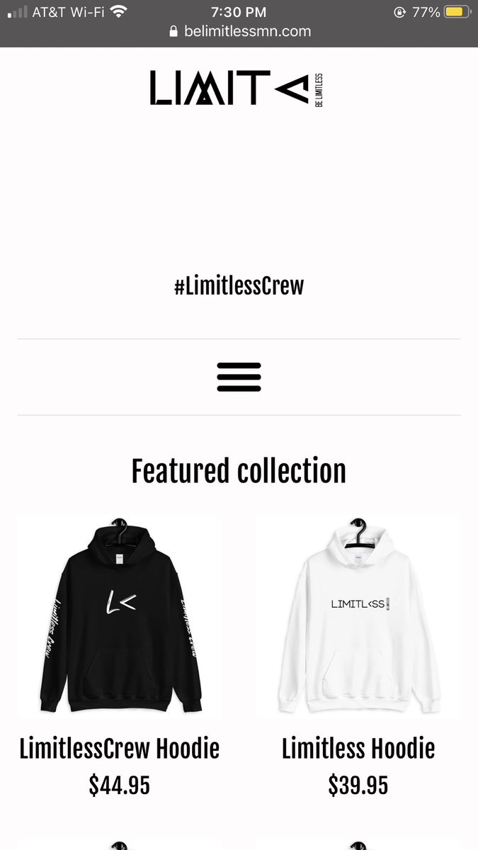 BeLimitlessMN's tweet image. Made a few changes for ease of access on the website! Go check it out! BeLimitlessMN.com