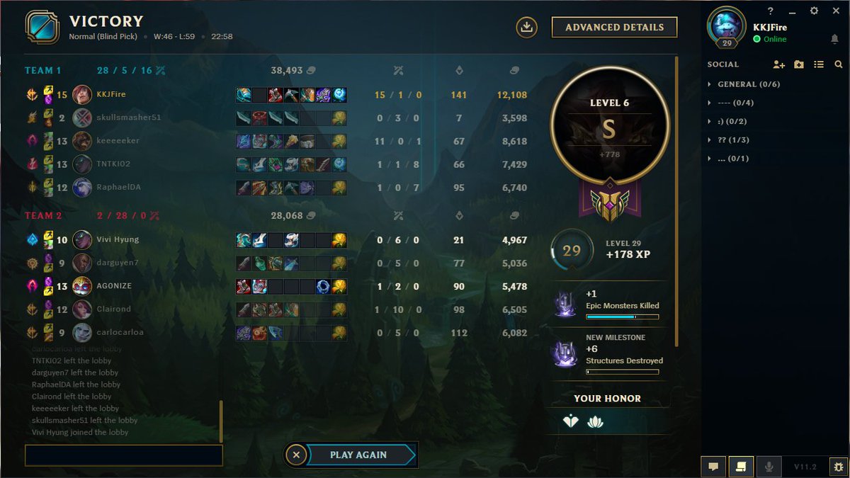 KittyJFire's tweet photo. I JUST GOT MY FIRST S ON SETT HECK YEAH LETS GOOOOOO
#LeagueOfLegends #sett https://t.co/gVMiezFAcW