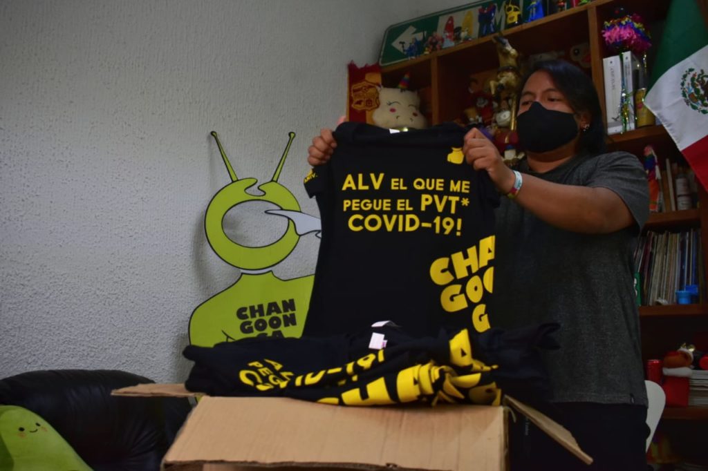 michangoonga's tweet image. De Changoonga.com To The World: La 1ra PLAYERA Sanitizada Anticovid!

Con esta playera, les va a pelar la verdolaga quién no entienda que hay que guardar a la Susana Distancia

Échale un ojo a la info👇
changoonga.com/de-changoonga-…