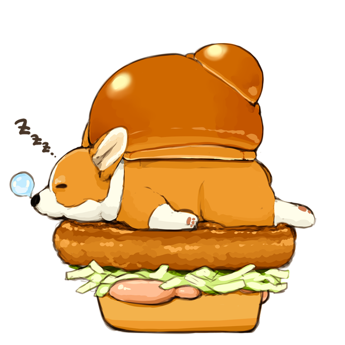 「ハンバーガー ケチャップ」のTwitter画像/イラスト(新着)｜3ページ目