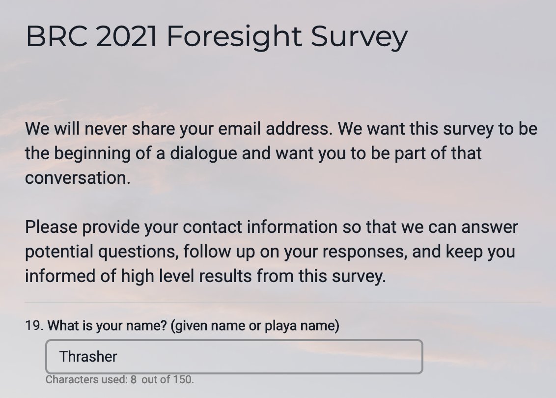 7. I like that my Playa name is, like, my real name
