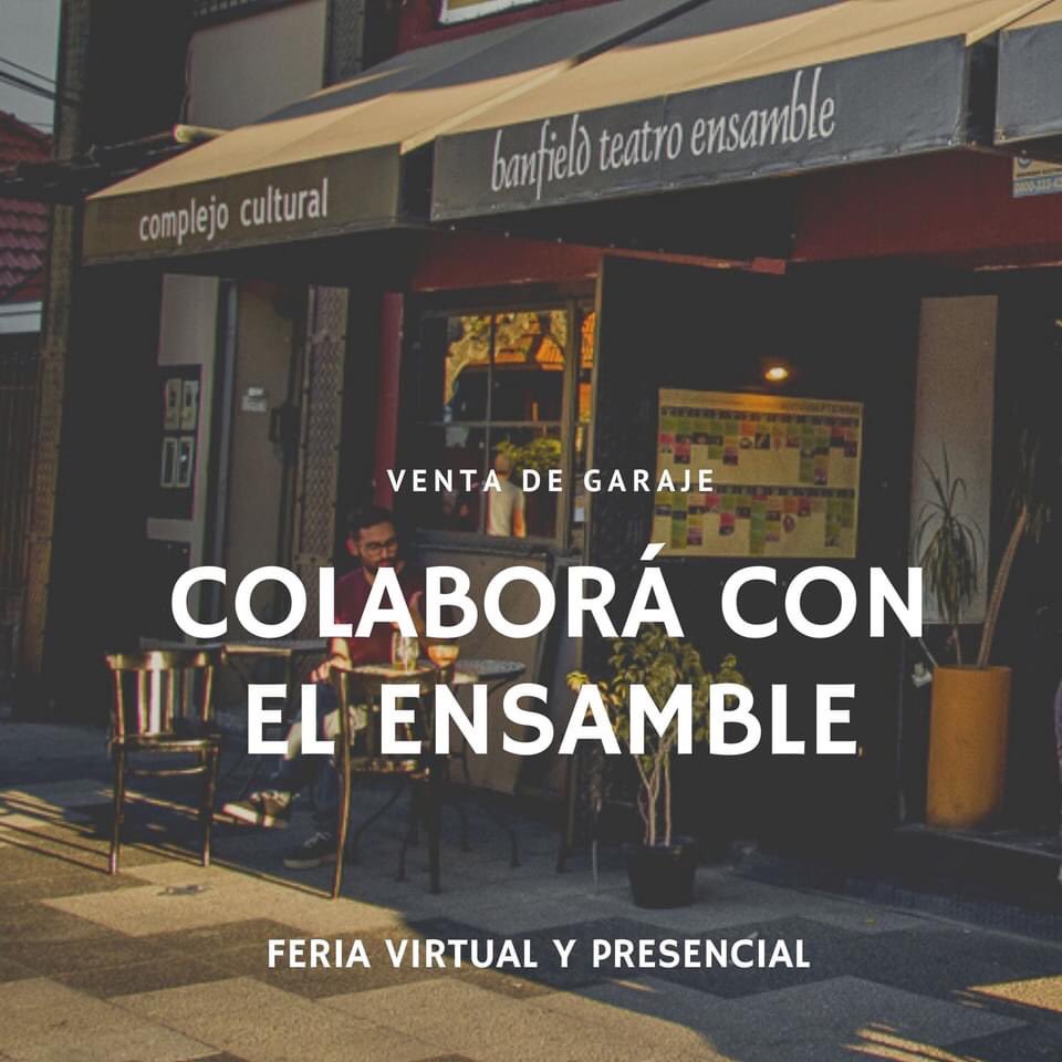 JazzBTEnsamble's tweet photo. @BTeatroEnsamble necesita de vos

Pusimos a la venta todo nuestro equipamiento y mobiliario y realizamos una feria de garaje.

📌Presencial: jueves y sábado, de 12 a 18 hs con protocolo sanitario en el teatro, Larrea 350, L de Zamora

También x mail o Watsapp
Lxs esperamos https://t.co/Tll1G4H7LW